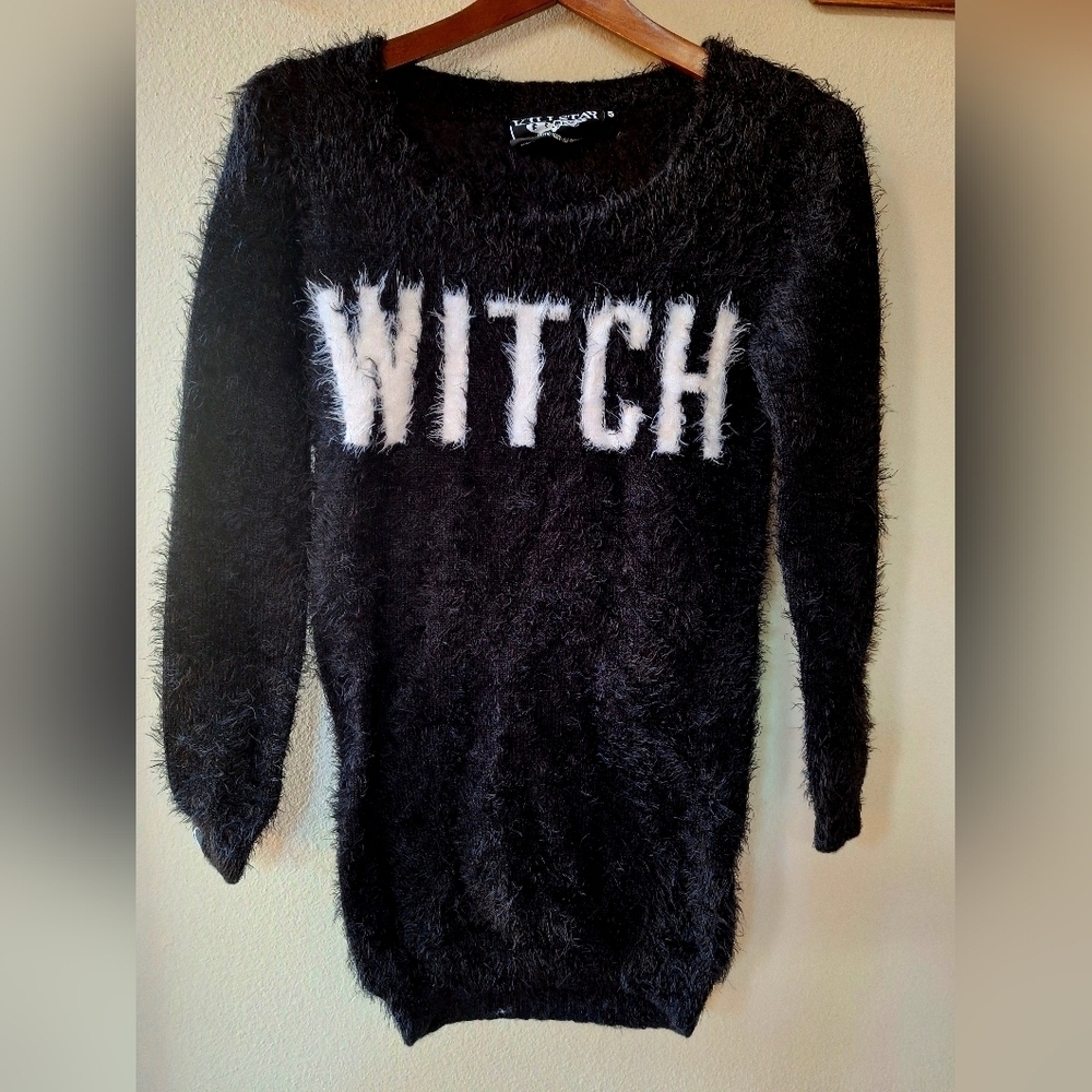 Killstar Occult Luxury Witch Tunic Mini Dress Soft Stretchy Womens Size S - Picture 2 of 9
